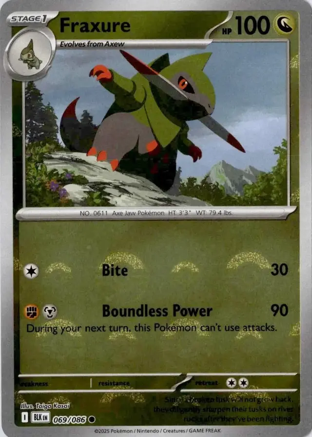Fraxure [Poke Ball]