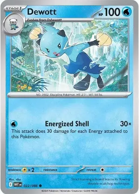 Dewott - Pokemon White Flare #22