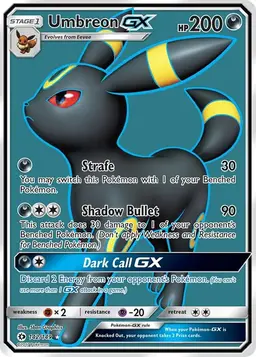 Umbreon GX #142 - Pokemon Sun & Moon