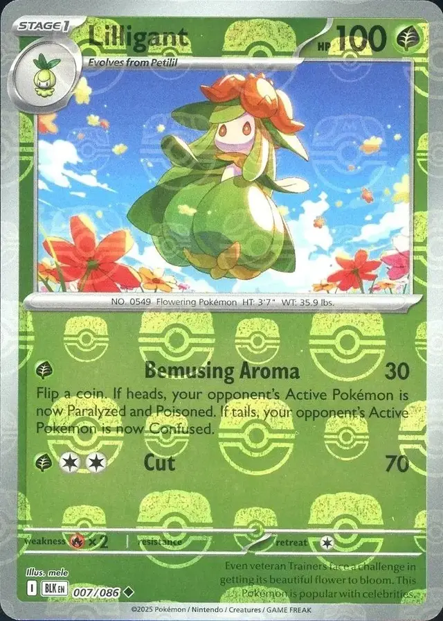 Lilligant [Master Ball] - Pokemon Black Bolt #7