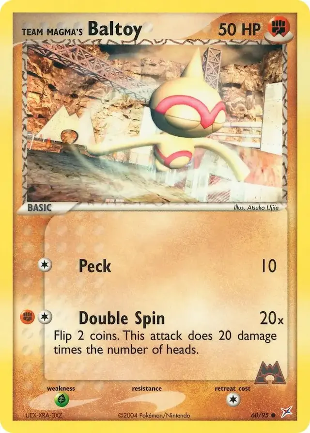 Baltoy - Pokemon Team Magma & Team Aqua #60