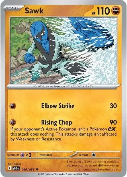 Sawk - Pokemon White Flare #49