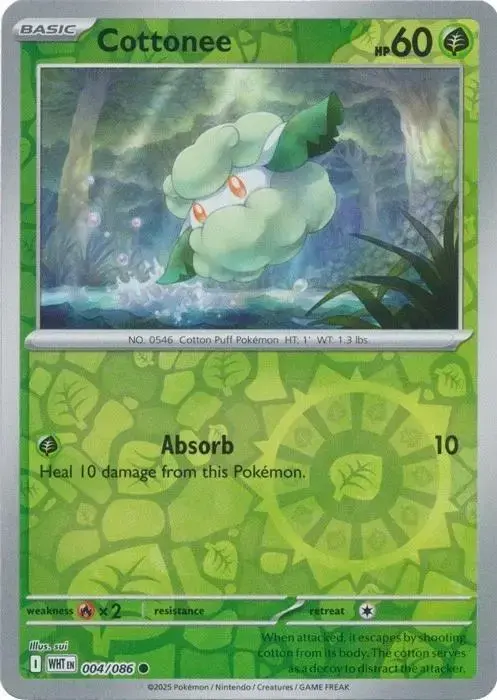 Cottonee [Reverse] - Pokemon White Flare #4