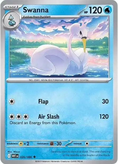 Swanna - Pokemon White Flare #26