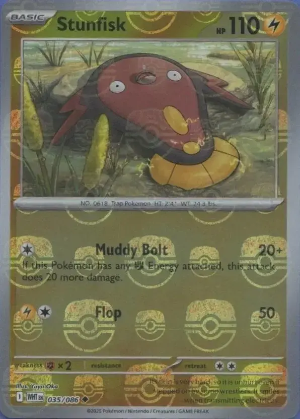 Stunfisk [Master Ball] - Pokemon White Flare #35