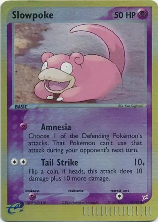Slowpoke [Reverse Holo] - Pokemon Team Magma & Team Aqua #45