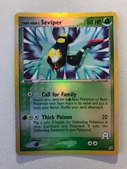 Seviper [Reverse Holo] - Pokemon Team Magma & Team Aqua