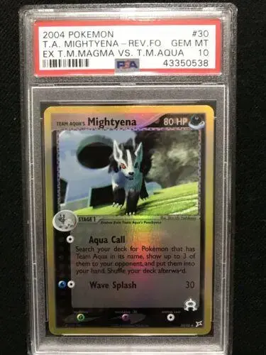 Mightyena [Reverse Holo] - Pokemon Team Magma & Team Aqua #30