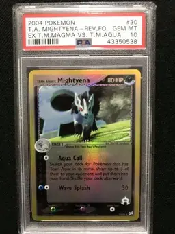 Mightyena [Reverse Holo] 30 - Pokemon Team Magma & Team Aqua