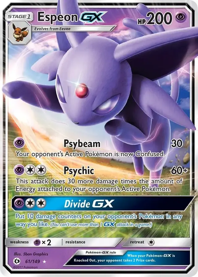 Espeon GX - Pokemon Sun & Moon #61