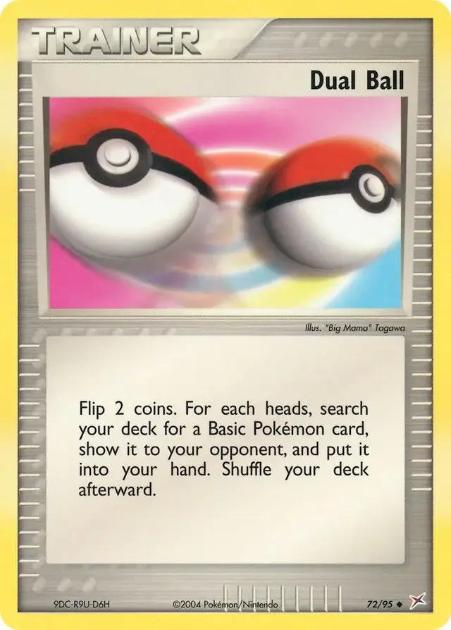Dual Ball - Pokemon Team Magma & Team Aqua #72