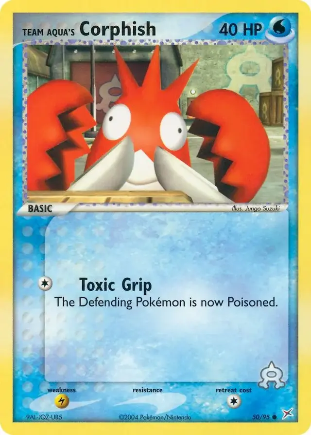 Corphish - Pokemon Team Magma & Team Aqua #50