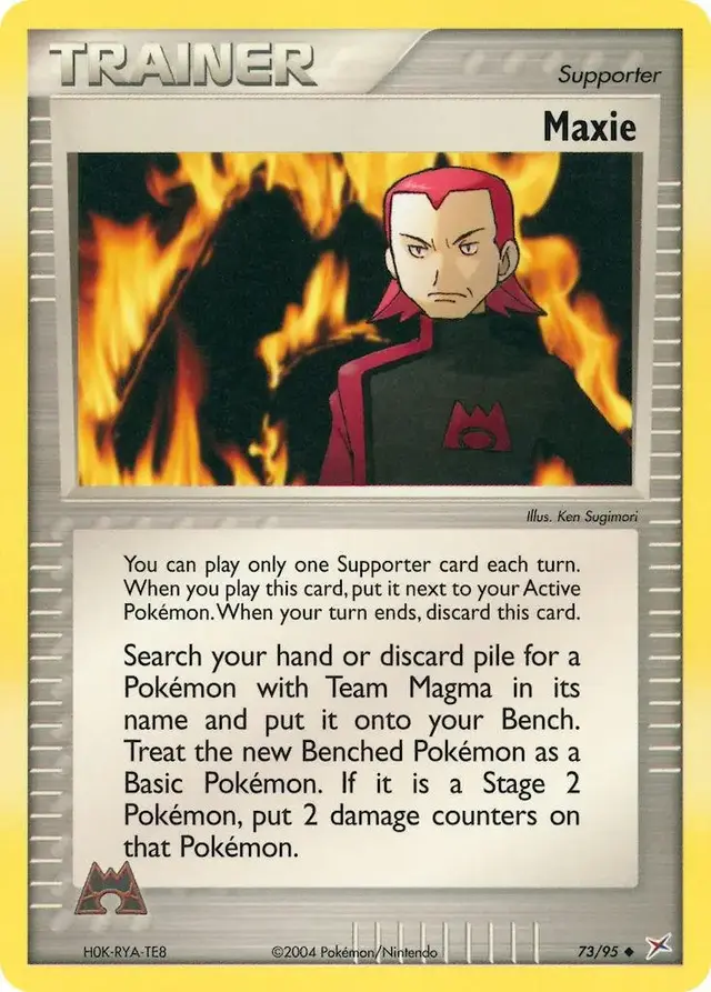 Maxie - Pokemon Team Magma & Team Aqua #73