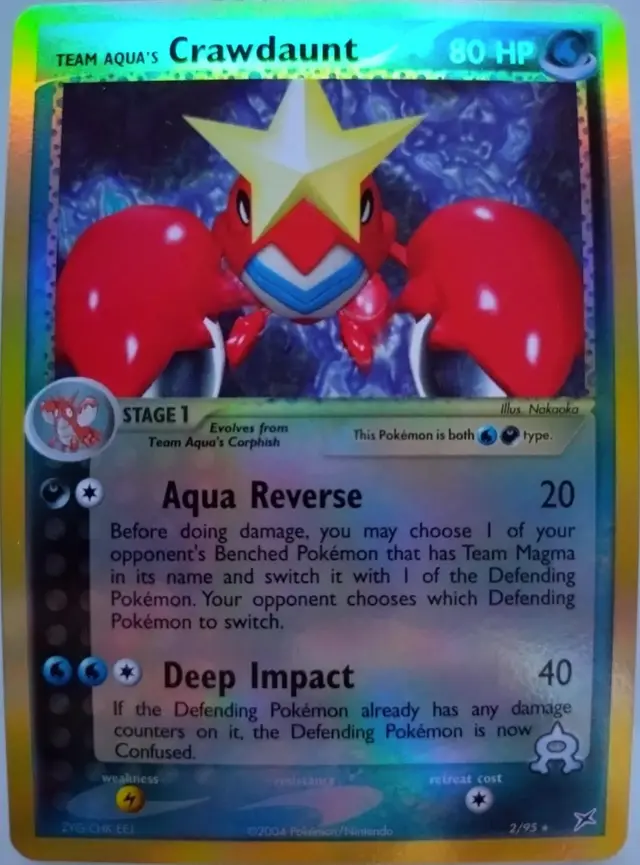 Crawdaunt [Reverse Holo]