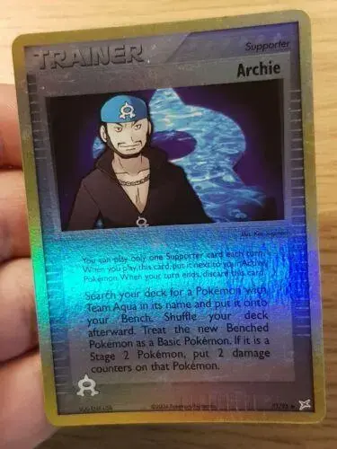 Archie [Reverse Holo] - Pokemon Team Magma & Team Aqua #71