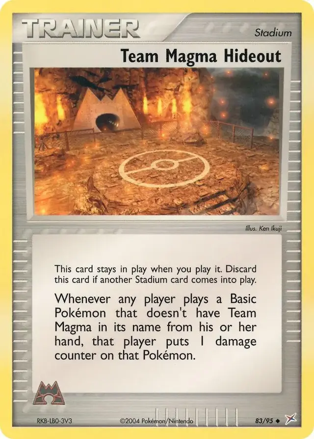 Hideout - Pokemon Team Magma & Team Aqua #83