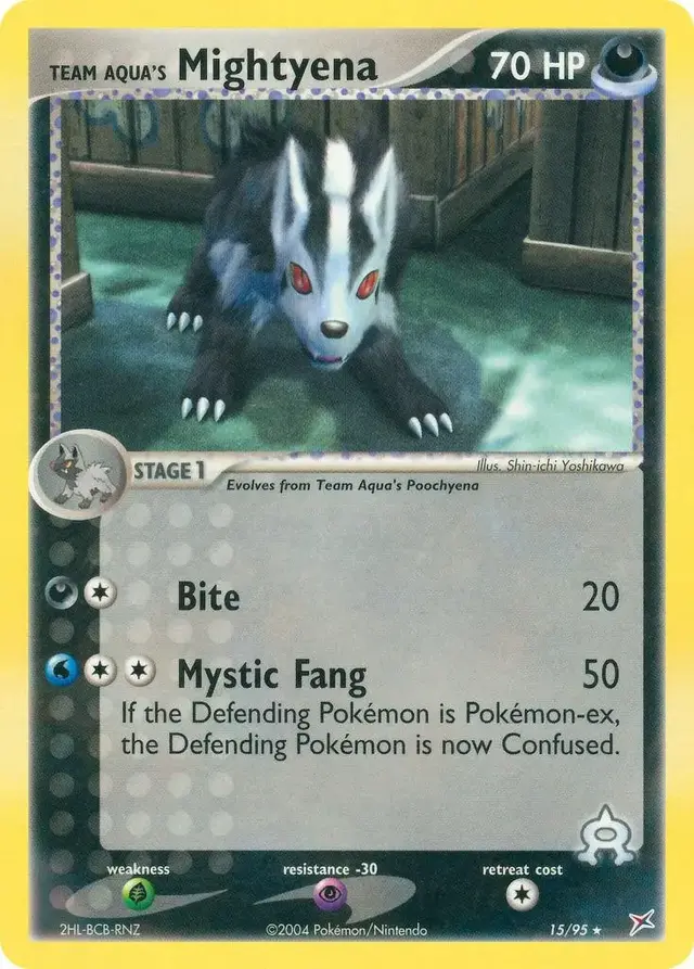 Mightyena - Pokemon Team Magma & Team Aqua #15