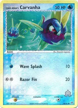 Carvanha [Reverse Holo]