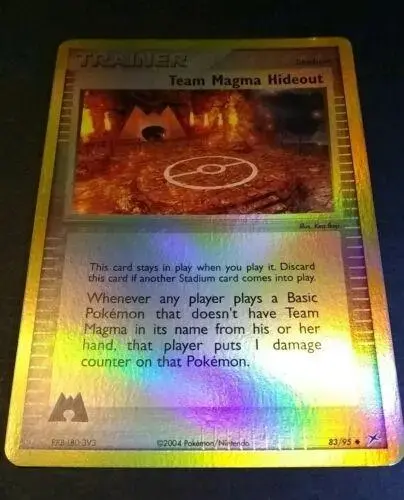 Hideout [Reverse Holo] - Pokemon Team Magma & Team Aqua #83