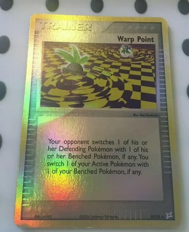 Warp Point [Reverse Holo] - Pokemon Team Magma & Team Aqua #85