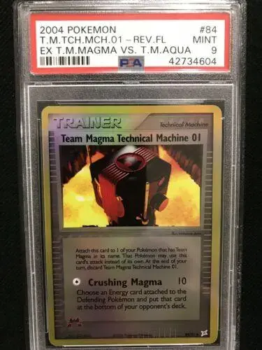 Technical Machine 01 - Pokemon Team Magma & Team Aqua #84