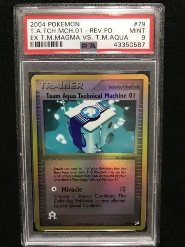 Technical Machine 01 - Pokemon Team Magma & Team Aqua #79