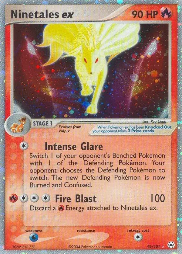 Ninetales EX - Pokemon Hidden Legends #96