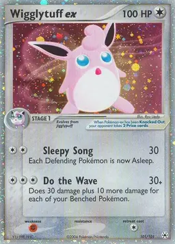 Wigglytuff EX 101 - Pokemon Hidden Legends