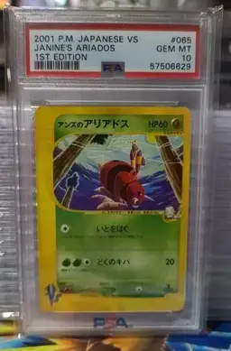Janine's Ariados - Pokemon Japanese Vs