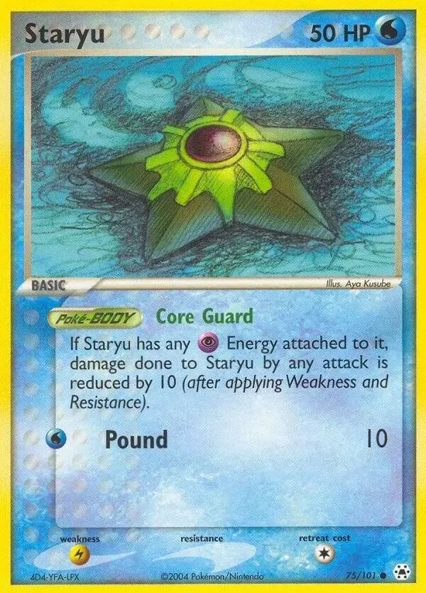 Staryu - Pokemon Hidden Legends #75