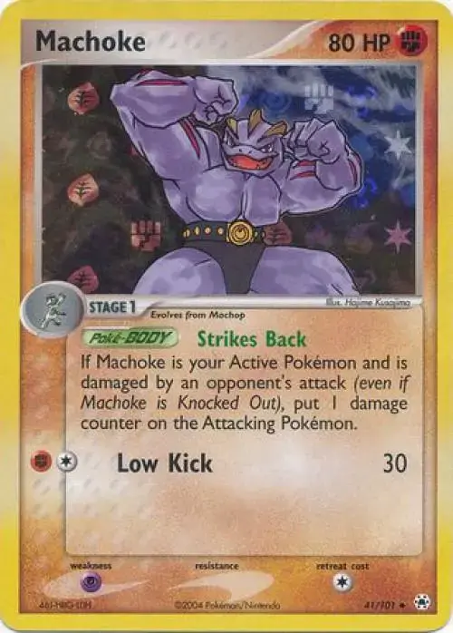 Machoke [Reverse Holo] - Pokemon Hidden Legends #41