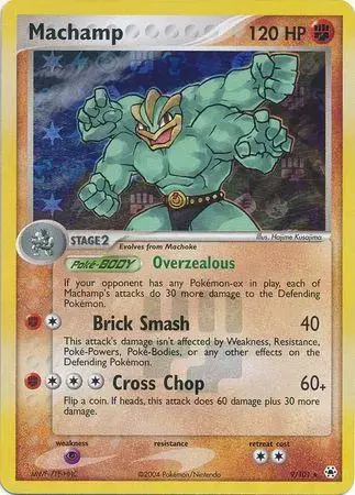 Machamp [Reverse Holo] - Pokemon Hidden Legends #9