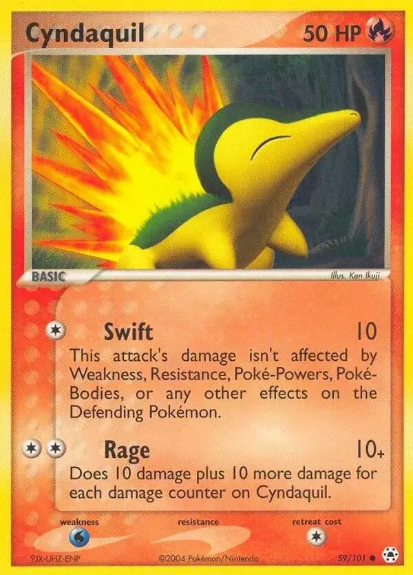 Cyndaquil - Pokemon Hidden Legends #59