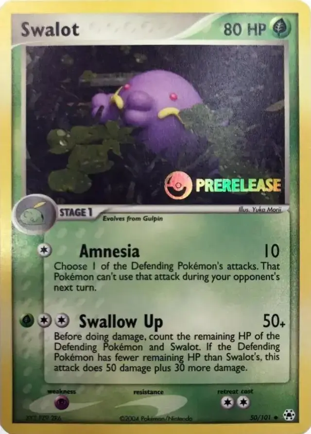 Swalot [Prerelease] - Pokemon Hidden Legends #50