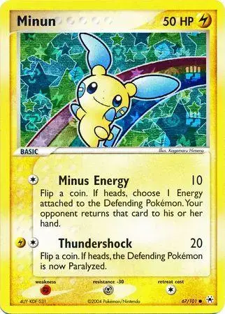Minun [Reverse Holo]