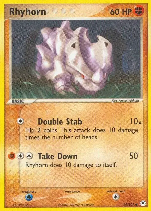 Rhyhorn - Pokemon Hidden Legends #70