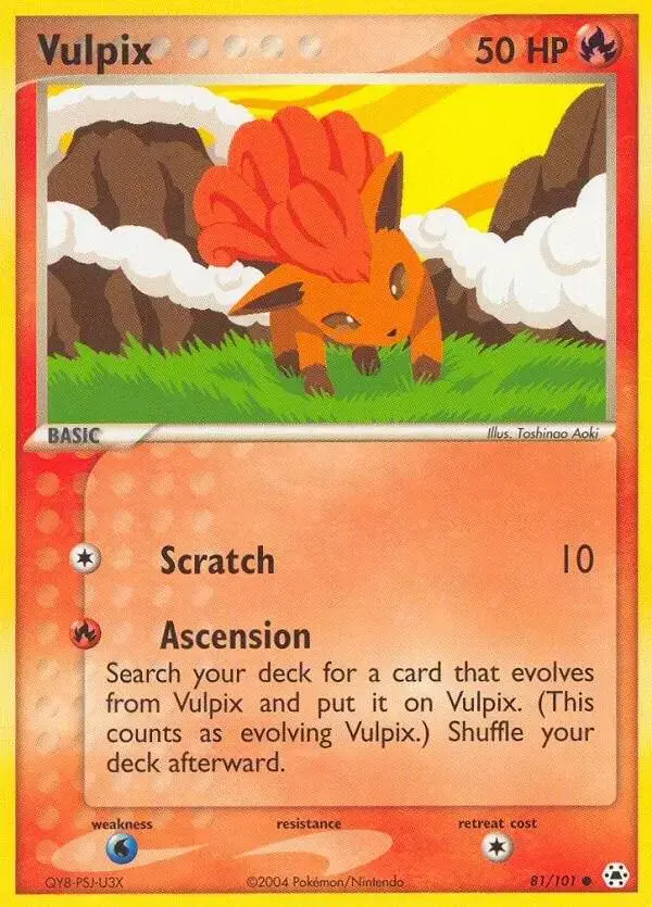 Vulpix - Pokemon Hidden Legends #81