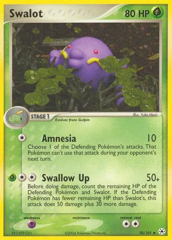Swalot - Pokemon Hidden Legends #50