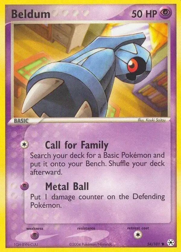 Beldum - Pokemon Hidden Legends #54