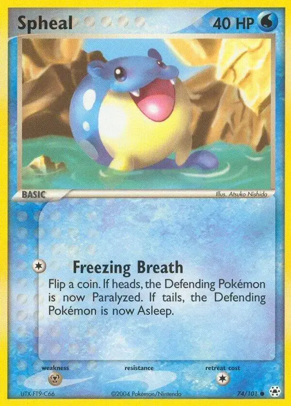 Spheal - Pokemon Hidden Legends #74