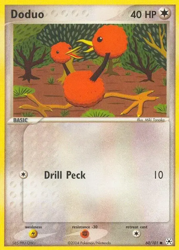 Doduo - Pokemon Hidden Legends #60
