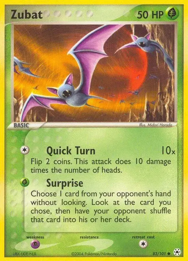 Zubat - Pokemon Hidden Legends #83