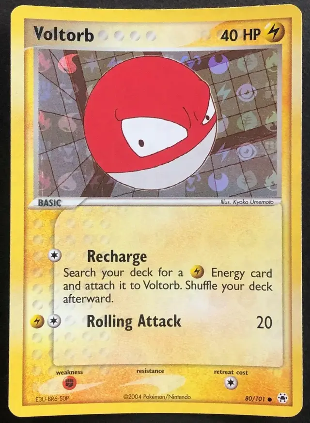 Voltorb [Reverse Holo] - Pokemon Hidden Legends #80