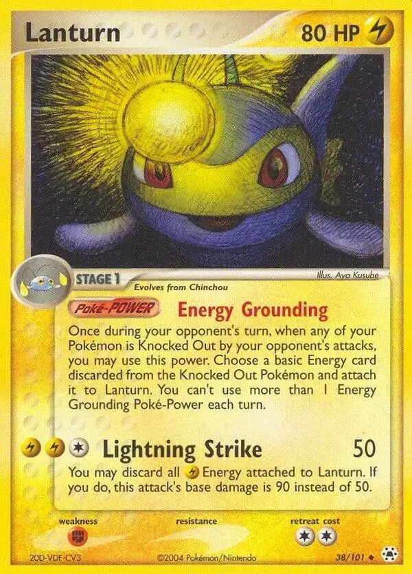 Lanturn - Pokemon Hidden Legends #38