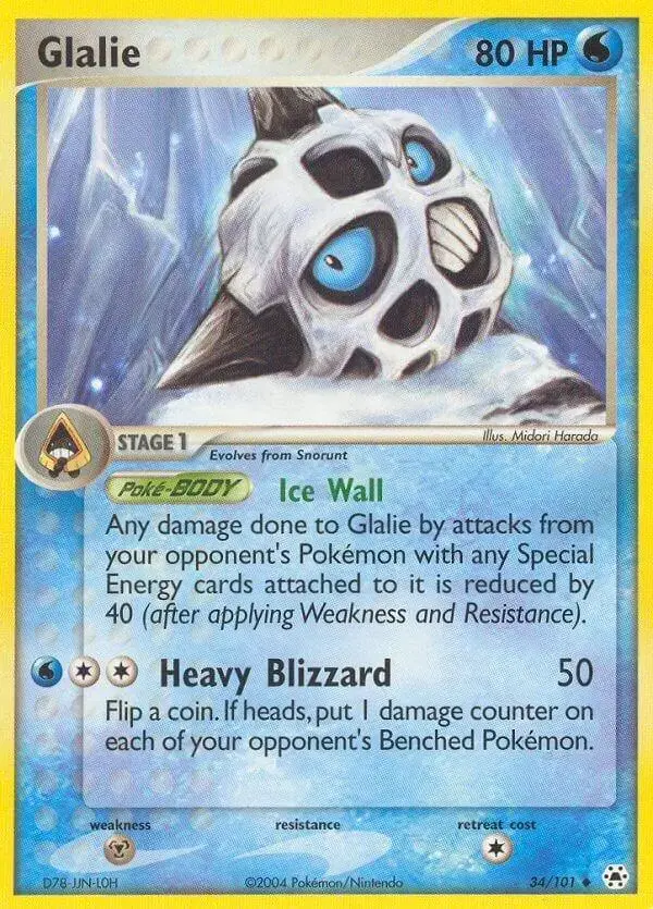 Glalie - Pokemon Hidden Legends #34