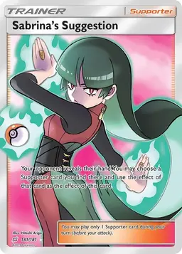 Sabrina's Suggestion - Pokemon Team Up