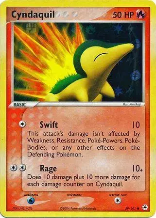 Cyndaquil [Reverse Holo] - Pokemon Hidden Legends #59