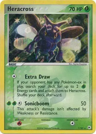 Heracross [Reverse Holo] - Pokemon Hidden Legends #7