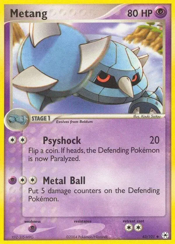 Metang - Pokemon Hidden Legends #43