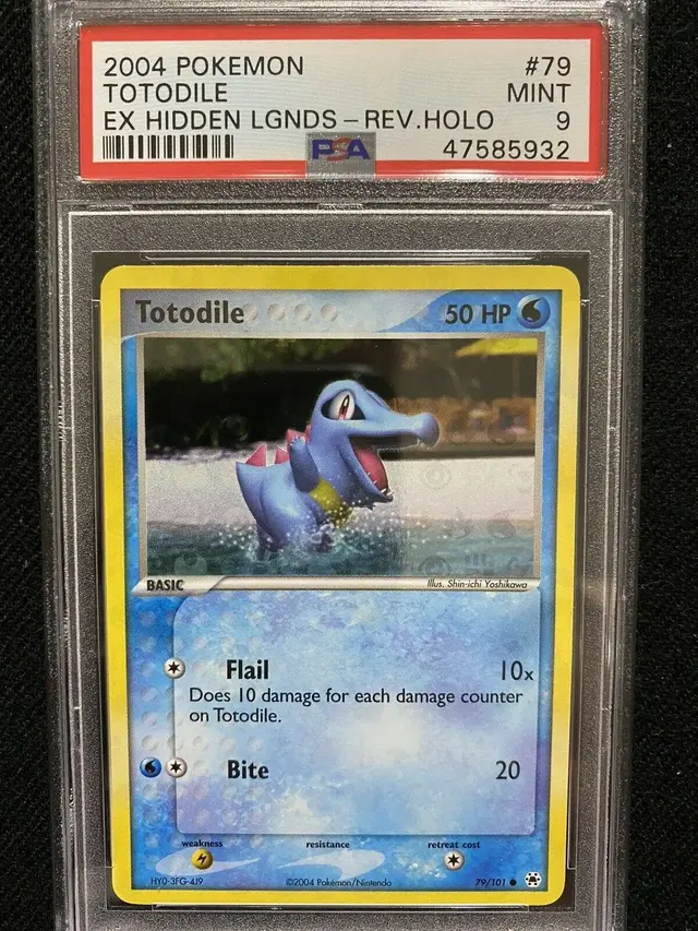 Totodile [Reverse Holo] - Pokemon Hidden Legends #79